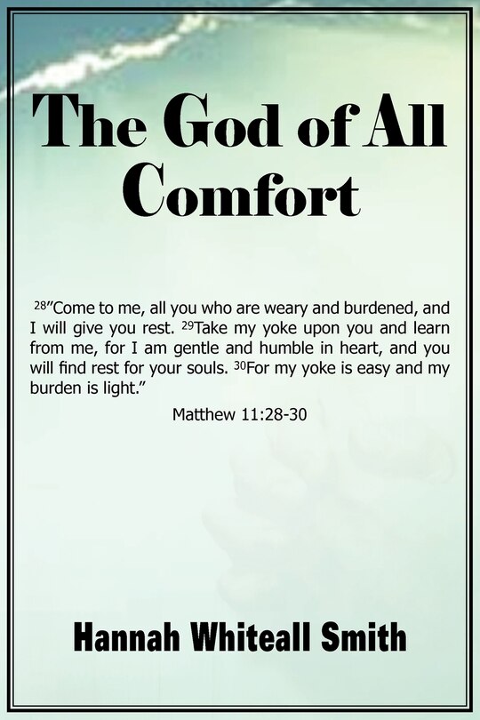 Front cover_The God of All Comfort