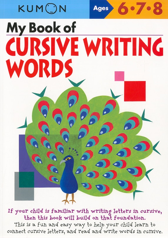 Front cover_My Book of Cursive Writing Words