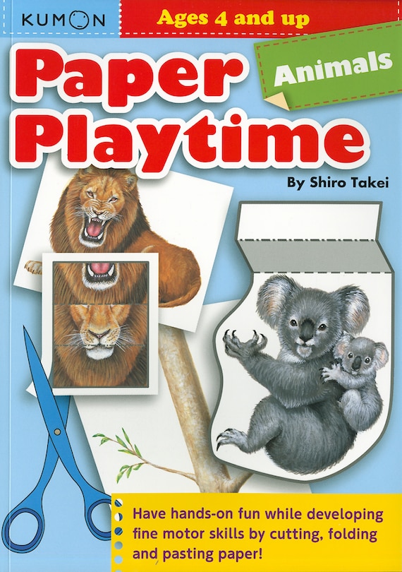 Front cover_Paper Playtime: Animals