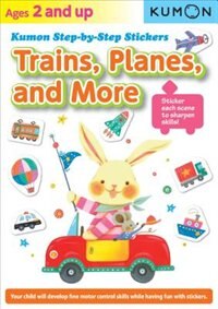 Step By Step Stickers Trains, Planes and More