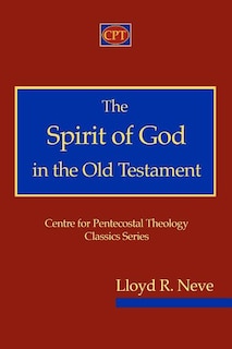 Front cover_The Spirit of God in the Old Testament