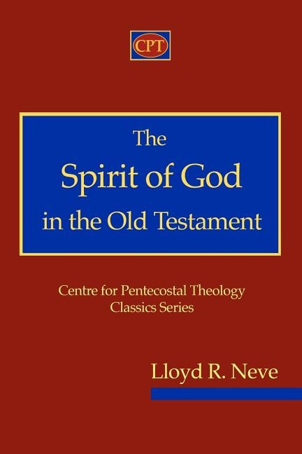 Front cover_The Spirit of God in the Old Testament
