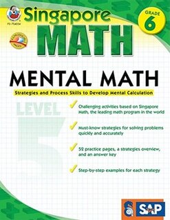 Couverture_Mental Math, Grade 6