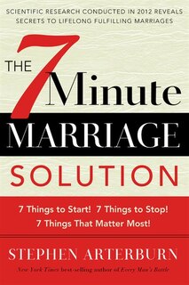 Front cover_The 7-Minute Marriage Solution