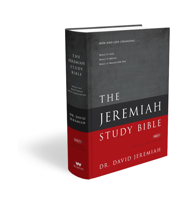 Front cover_The Jeremiah Study Bible, NKJV: Jacketed Hardcover