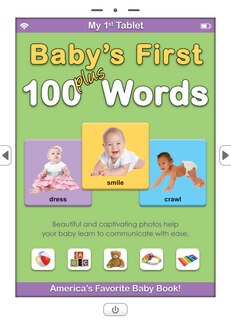 Front cover_My 1st Tablet: Baby's First 100 Plus Words