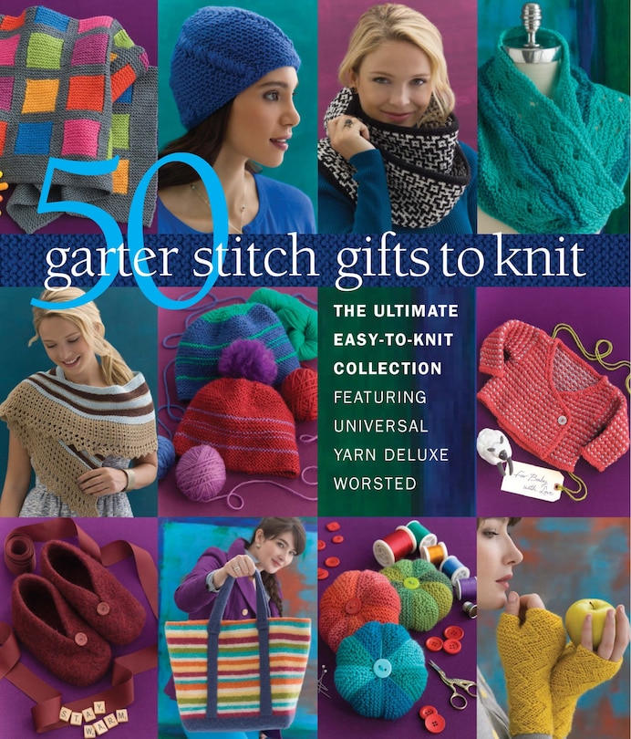 Couverture_50 Garter Stitch Gifts To Knit