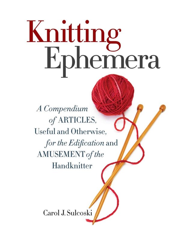 Front cover_Knitting Ephemera