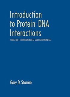 Front cover_Introduction To Protein-dna Interactions