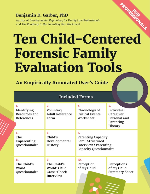 Front cover_Ten Child-centered Forensic Family Evaluation Tools