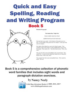 Couverture_Quick and Easy Spelling, Reading and Writing Program Book 5