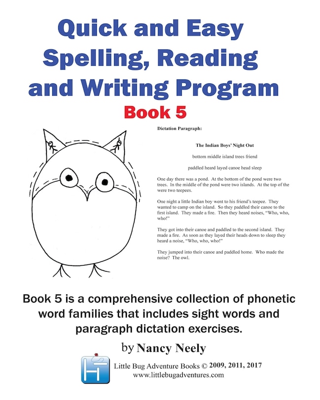 Couverture_Quick and Easy Spelling, Reading and Writing Program Book 5