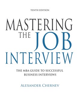 Couverture_Mastering the Job Interview, 10th Edition