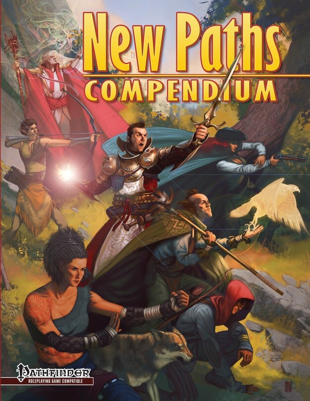 Front cover_New Paths Compendium (pathfinder Rpg)