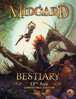 Front cover_Midgard Bestiary (13th Age Compatible)