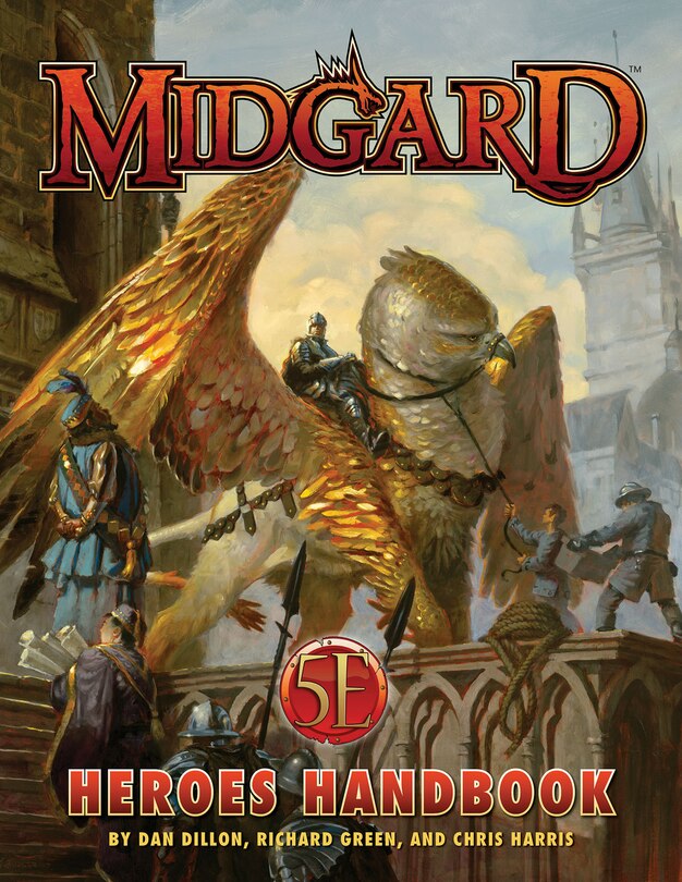 Couverture_Midgard Heroes Handbook For 5th Edition