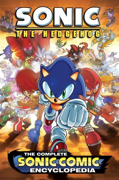 Front cover_The Complete Sonic The Hedgehog Comic Encyclopedia