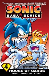 Couverture_Sonic Saga Series 4: House Of Cards