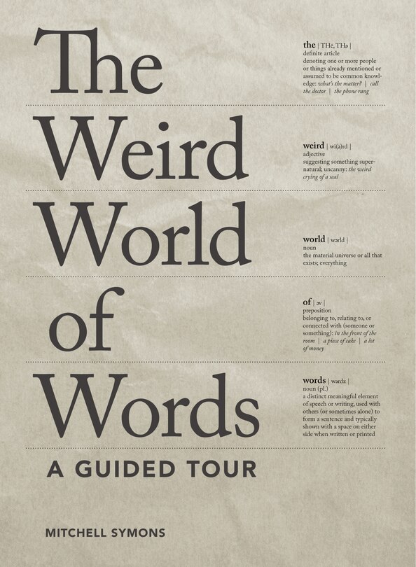 Front cover_The Weird World of Words