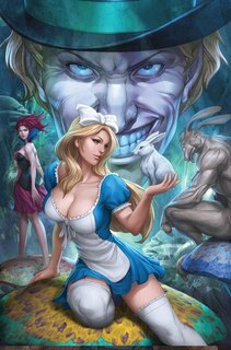 Front cover_Alice In Wonderland