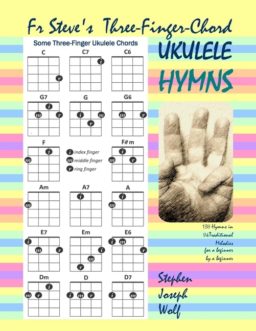 Front cover_Three-Finger-Chord Ukulele Hymns