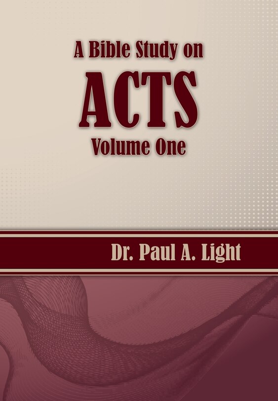 Couverture_A Bible Study on Acts, Volume One