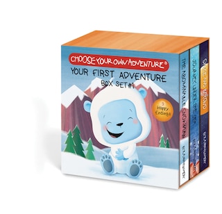 Couverture_Choose Your Own Adventure 3-Book Board Book Boxed Set #1 (The Abominable Snowman, Journey Under the Sea, Space and Beyond)