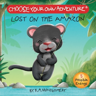 Front cover_Lost on the Amazon Board Book (Choose Your Own Adventure)