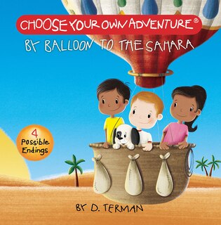 Front cover_By Balloon to the Sahara Board Book (Choose Your Own Adventure)
