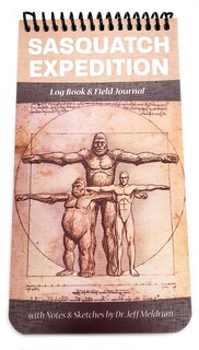 Front cover_Sasquatch Expedition Log Books And Field Journal