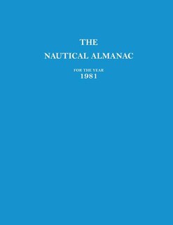 Front cover_1981 Nautical Almanac