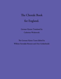 Front cover_The Chorale Book for England