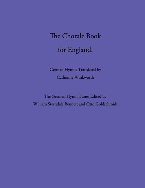 Front cover_The Chorale Book for England