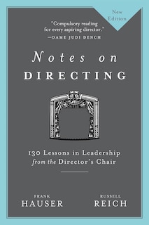 Couverture_Notes On Directing
