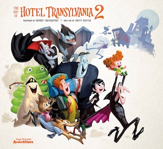 Front cover_The Art of Hotel Transylvania 2