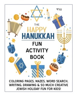 Couverture_The Happy Hanukkah Fun Activity Book