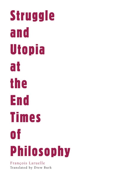 Couverture_Struggle and Utopia at the End Times of Philosophy