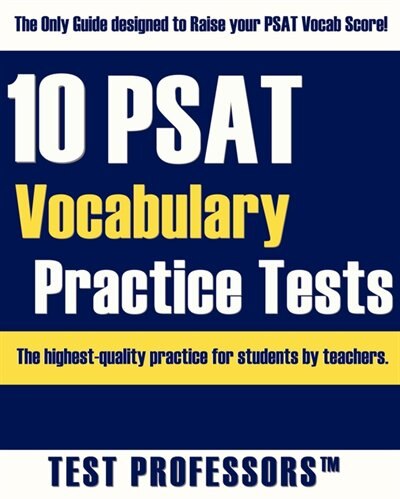 Couverture_10 Psat Vocabulary Practice Tests