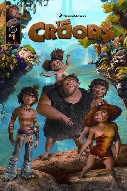 Front cover_The Croods Prequel Gn