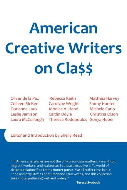 Front cover_American Creative Writers on Class