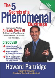 Couverture_The 5 Secrets Of A Phenomenal Business
