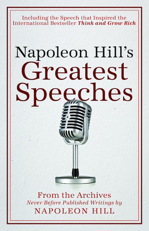 Front cover_Napoleon Hill's Greatest Speeches