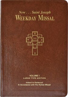 Couverture_St. Joseph Weekday Missal, Volume I (Large Type Edition)