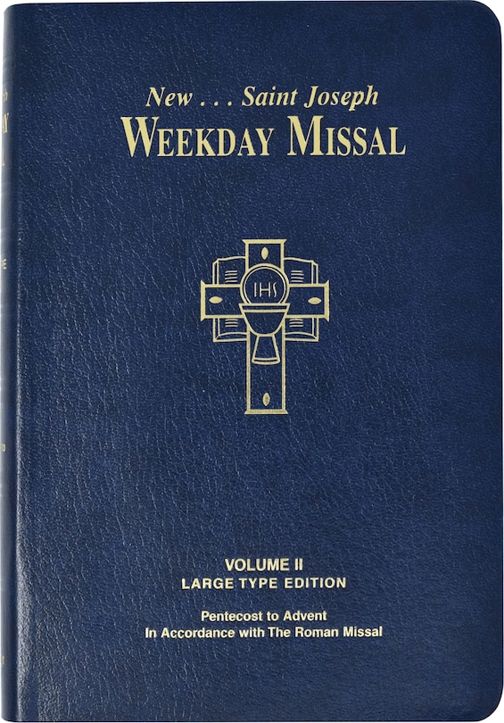 Couverture_St. Joseph Weekday Missal, Volume II (Large Type Edition)