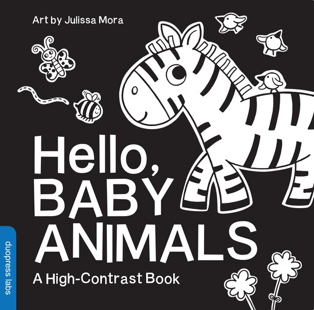 Hello, Baby Animals: A High-contrast Book by Duopress