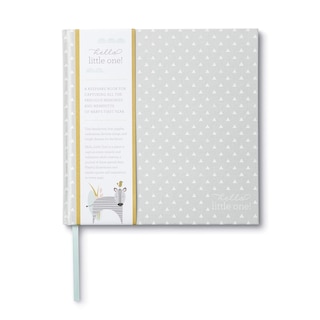 Front cover_Hello, Little One -- A Memory Keepsake Baby Book to Capture Every Miracle and Milestone from Baby's First Year