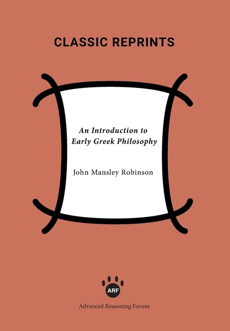 Couverture_An Introduction to Early Greek Philosophy
