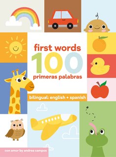 Front cover_100 First Words + Primeras Palabras
