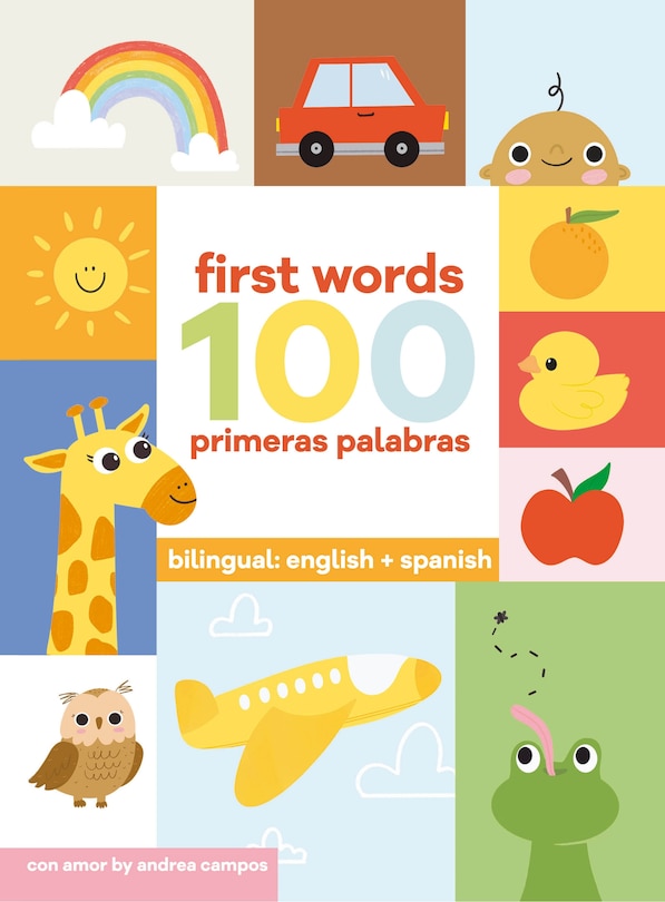 Front cover_100 First Words + Primeras Palabras