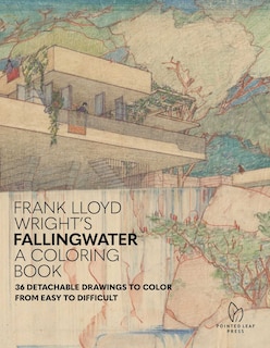 Front cover_Frank Lloyd Wright's Fallingwater Coloring Book